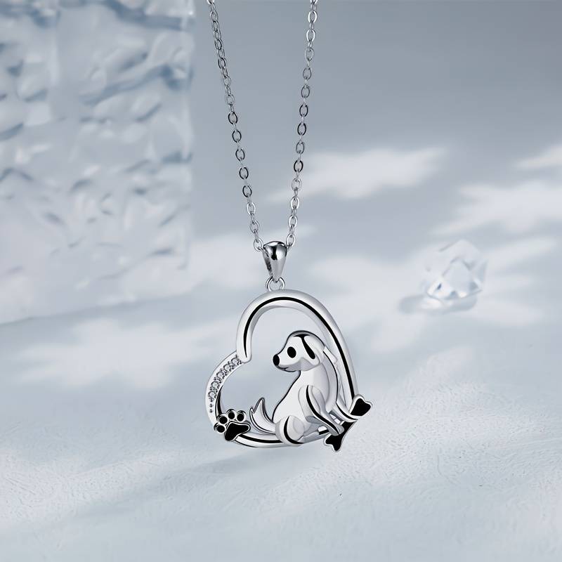 PupShine™ | Luxe Heart and Dog Necklace