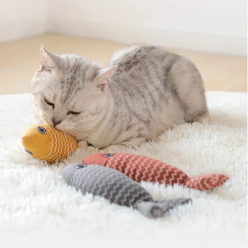 CoralCat™ | Fish-Shaped Catnip Toy