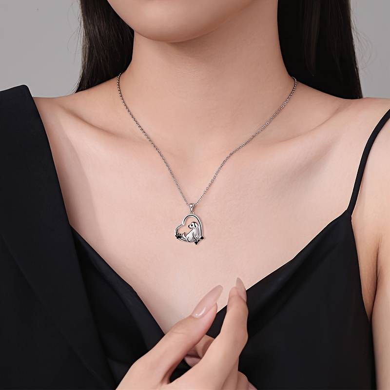 PupShine™ | Luxe Heart and Dog Necklace