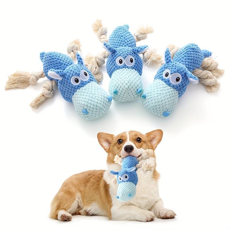 PurrPals™ | Robuust Squeaky Knuffelspeelgoed