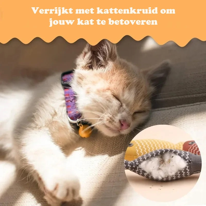 CoralCat™ | Fish-Shaped Catnip Toy