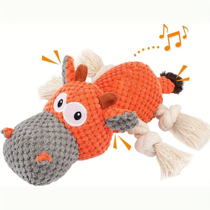 PurrPals™ | Robuust Squeaky Knuffelspeelgoed