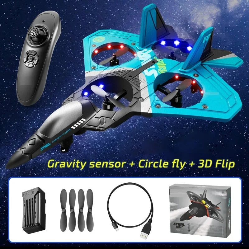 V17 Jet Fighter Stunt RC Plane
