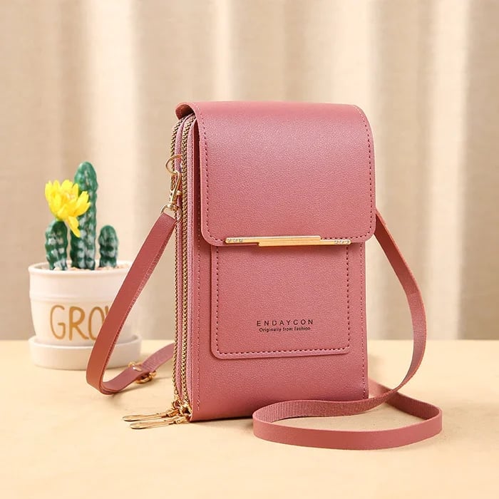 Anti-Theft Leather Bag