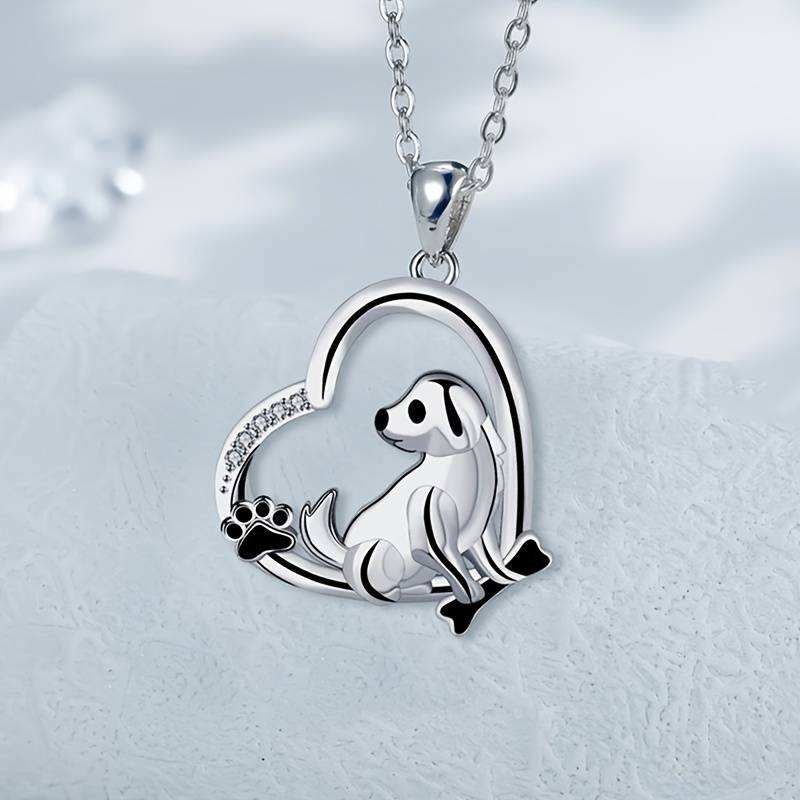 PupShine™ | Luxe Heart and Dog Necklace