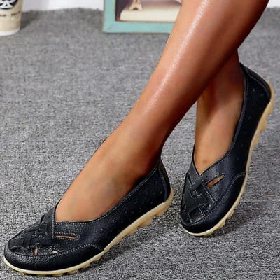 Orthopaedic Loafers Made from Breathable Leather