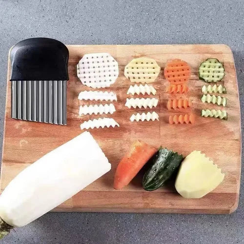 Golvende aardappelsnijder