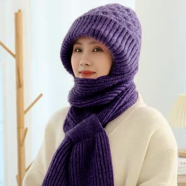 Abelina – Integrated Hearing Protection, Windproof Hat, Scarf