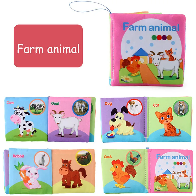 Soft Tail Book™ – Soft Tail Fun - Sensory Animals Baby Booklet