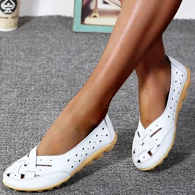 Orthopaedic Loafers Made from Breathable Leather