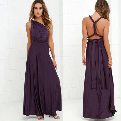 Versatile and Strapless Wrap Dress