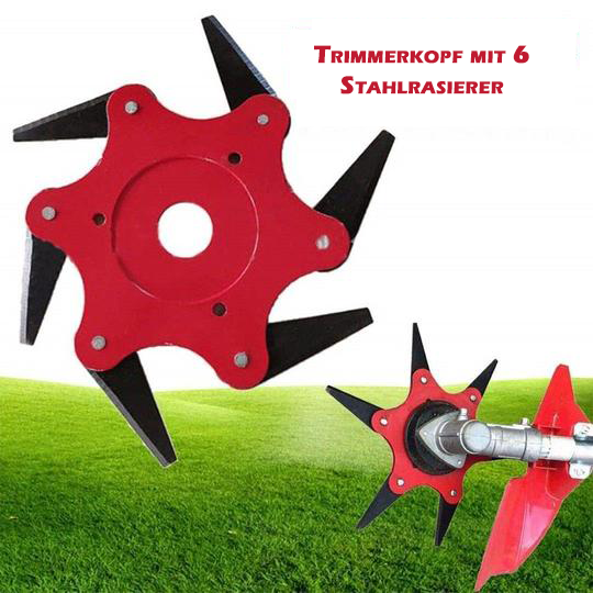 Stalen trimmerkop
