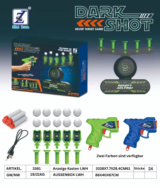 DarkShot - Hover-Zielspiel
