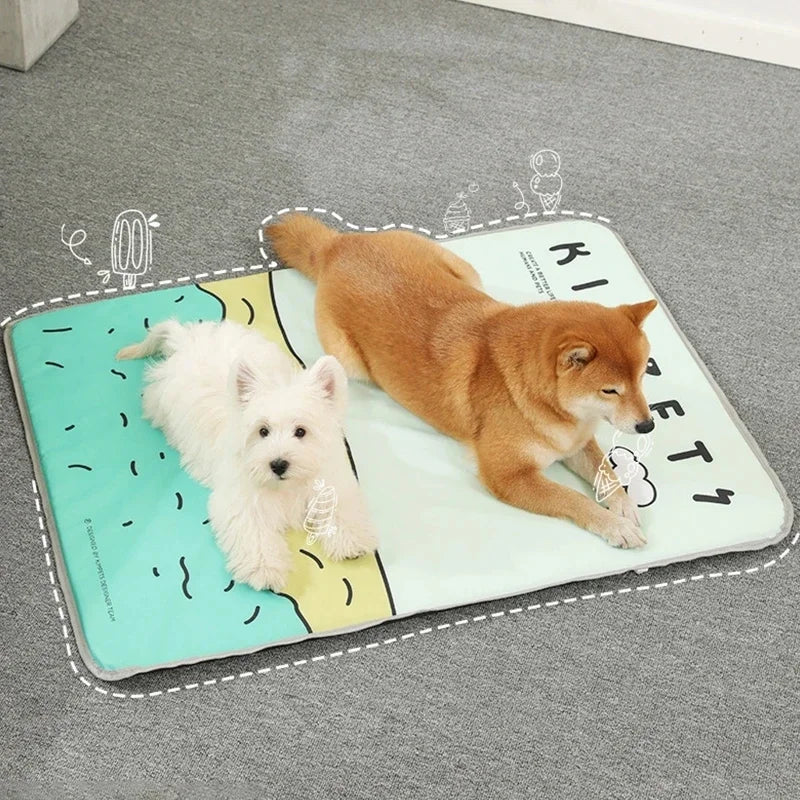 FrostyFur™ | Anti-slip Cooling Mat for Dogs