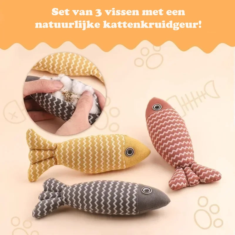 CoralCat™ | Fish-Shaped Catnip Toy