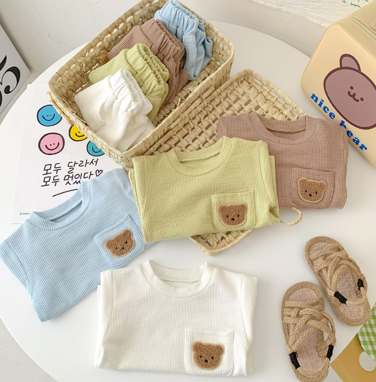 Mini Fashion™ - Cute Bear Design - Summer Outfit
