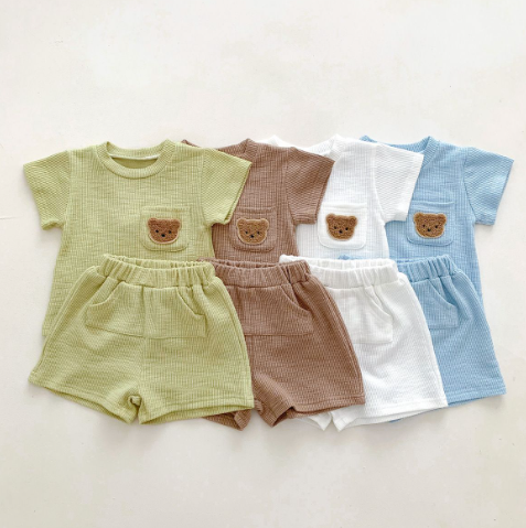 Mini Fashion™ - Cute Bear Design - Summer Outfit