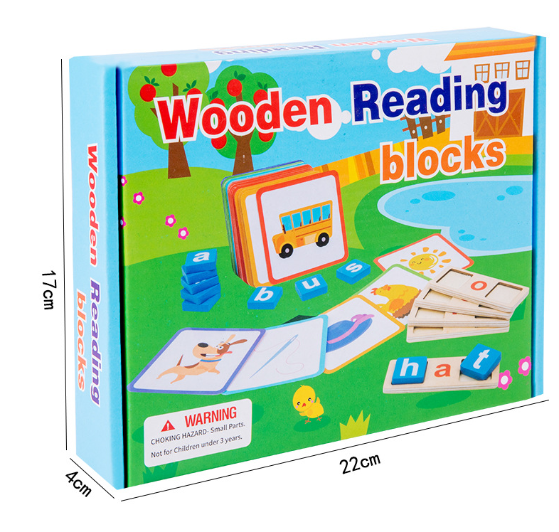 Montessori Stavnings Flashcards Sæt