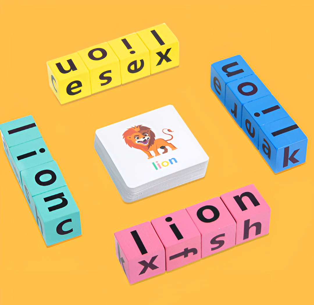 Montessori Speedy Spelling Cubes