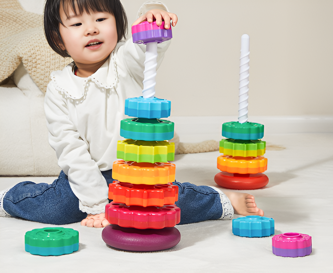 Montessori Spinning Stacker