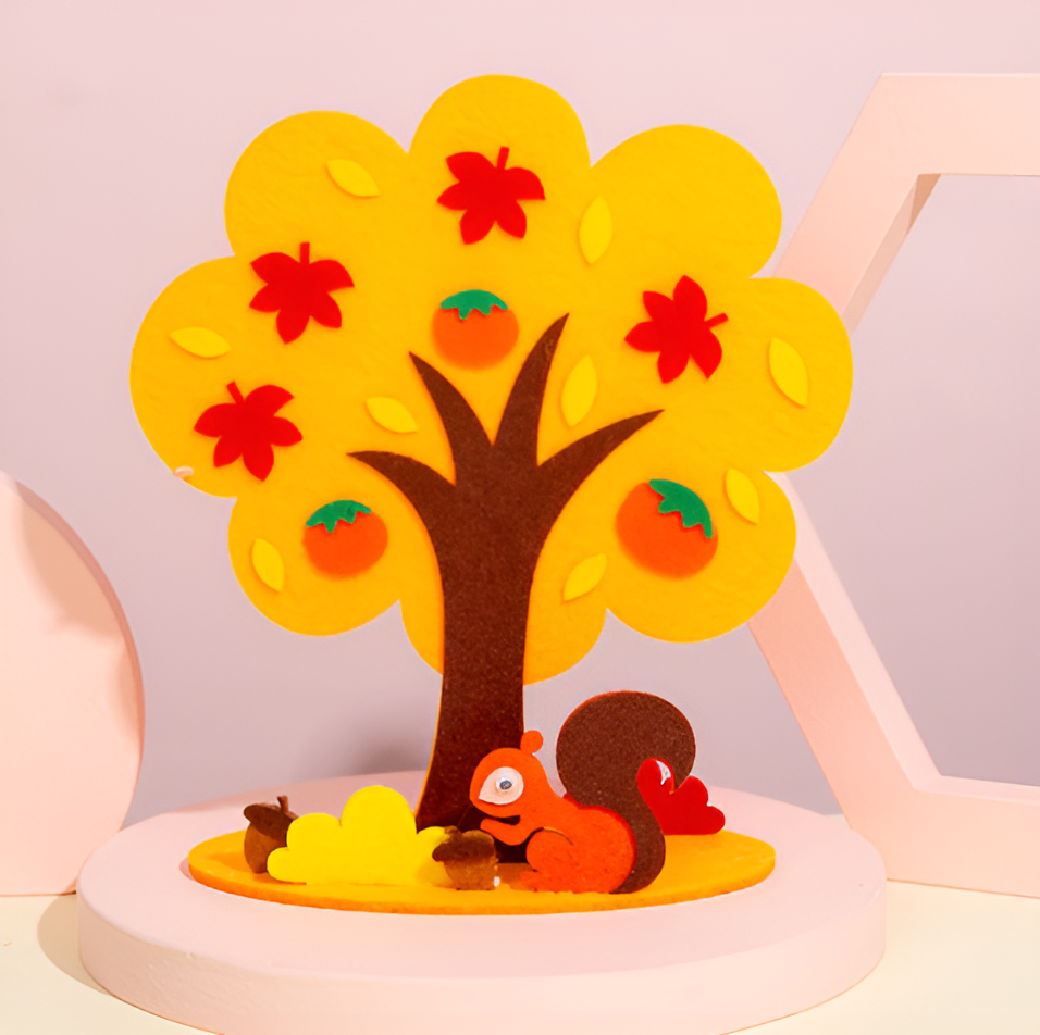 Montessori Sæsoner Filttree Kit