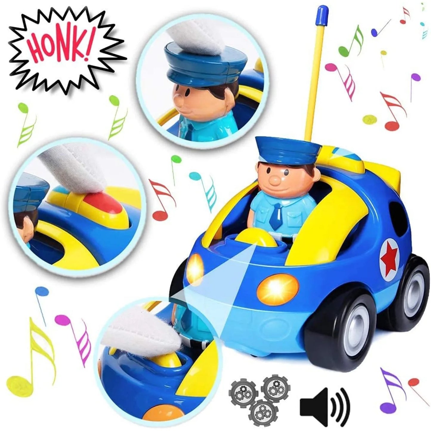 Police Toy Car™ - Merry Racing Fun - Police Toy Car