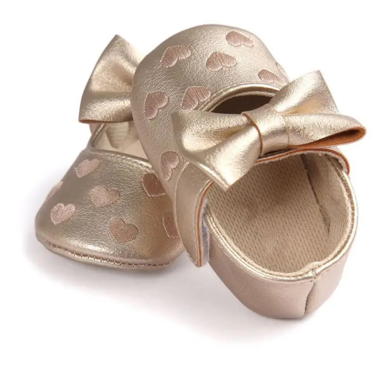 Mini Fashion™ - Åndbart materiale - Baby skridsikre sko