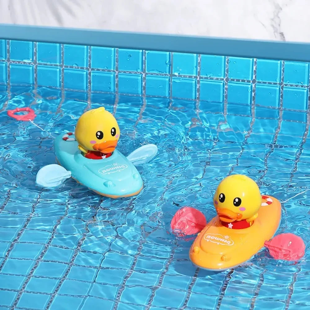 Little Duck Swim™ – Splash Fun Bathing Friend - Rowing rubber duck