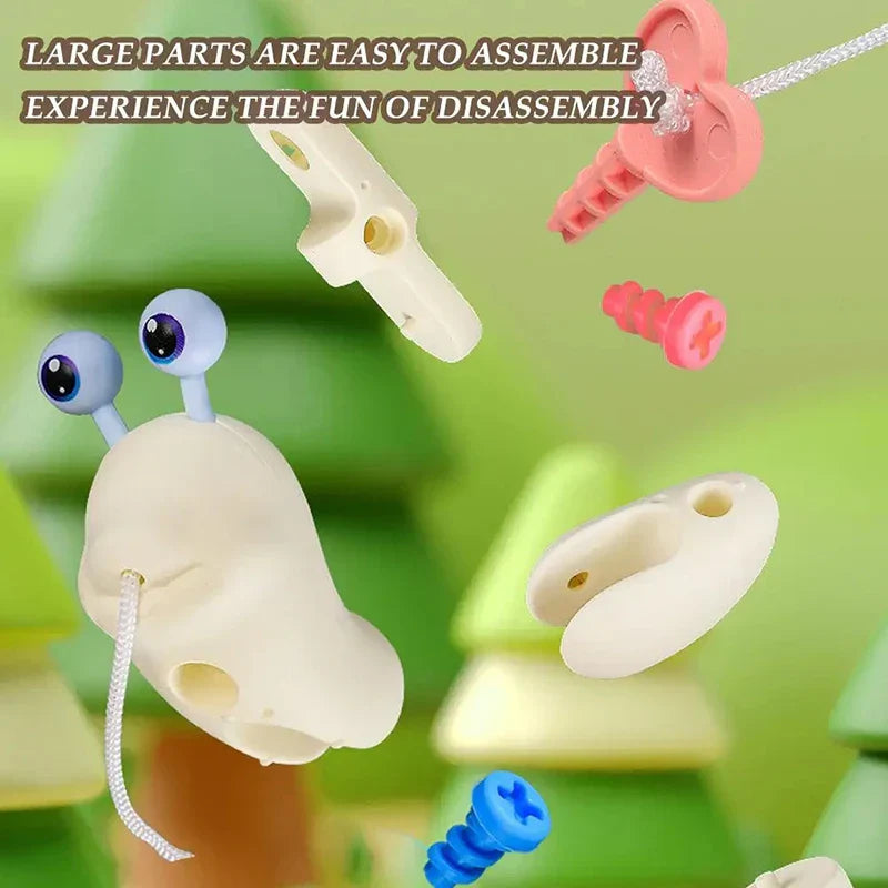 Snail Toy™ - Snail on the go - Walking rope toy