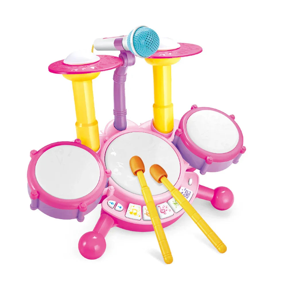 Kids Drumset™ - Kleintjes beginnen - Speelgoed Drumstel