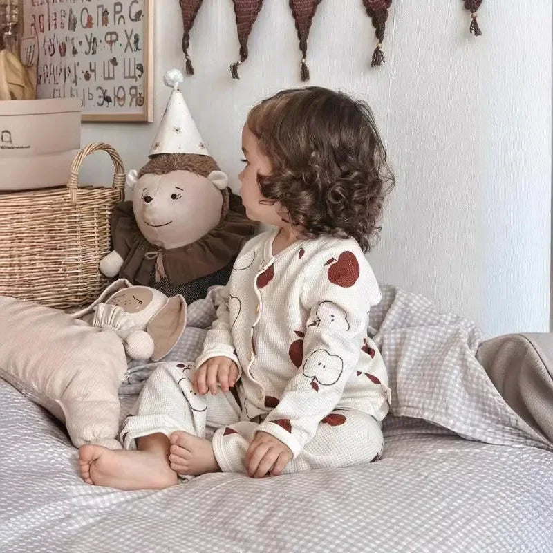 Mini Fashion™ - Luftige Baumwolle - Kinderpyjamas