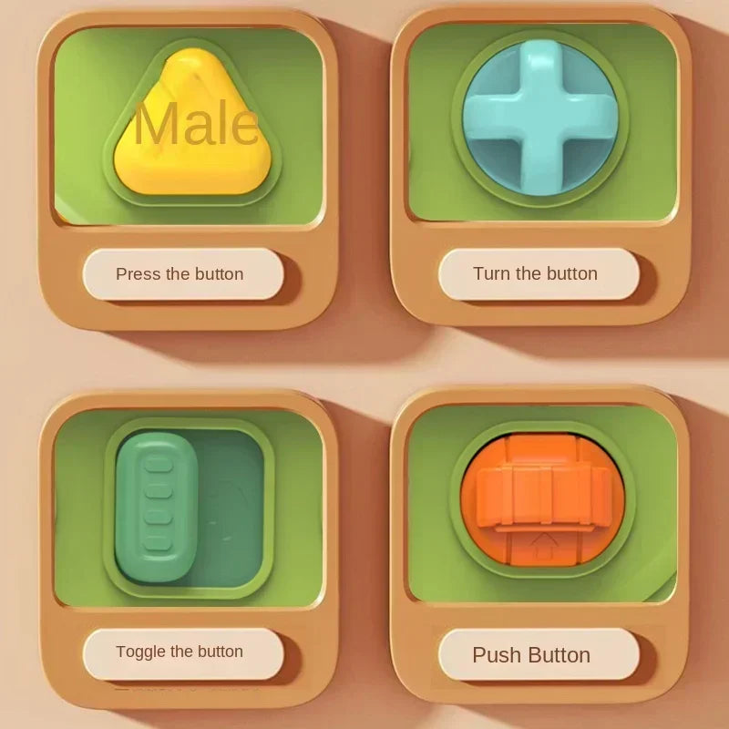 Peek & Play™ - Click, Turn, Surprise! - Baby Pop-up Toy