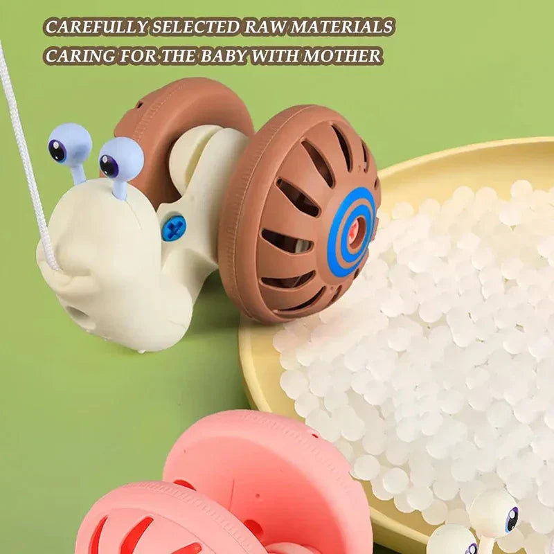 Snail Toy™ - Snail on the go - Walking rope toy
