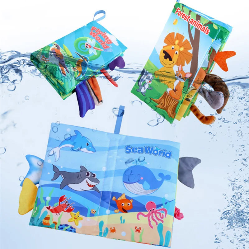 Soft Tail Book™ – Soft Tail Fun - Sensory Animals Baby Booklet