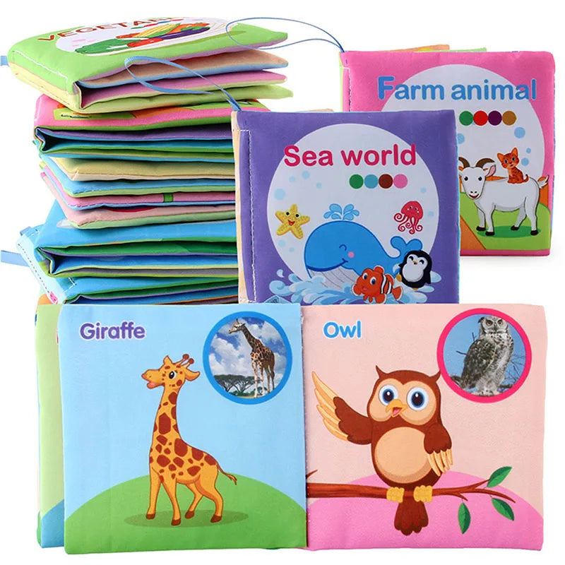 Soft Tail Book™ – Soft Tail Fun - Sensory Animals Baby Booklet