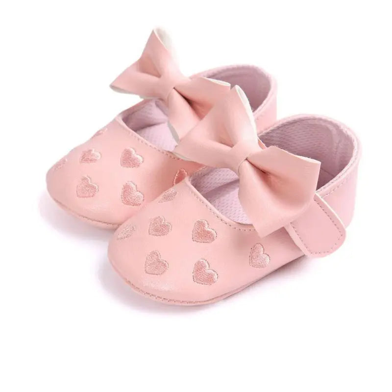 Mini Fashion™ - Åndbart materiale - Baby skridsikre sko