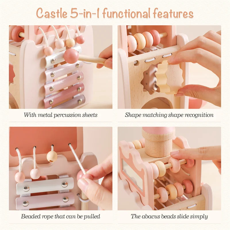 Woods™ - Creative Sound Fun - Wooden Music Tower