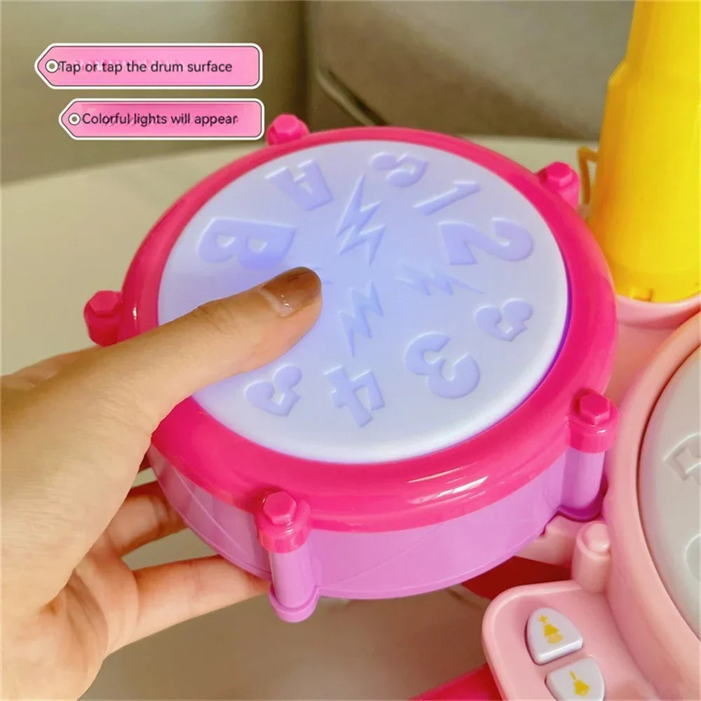 Kids Drumset™ - Kleintjes beginnen - Speelgoed Drumstel