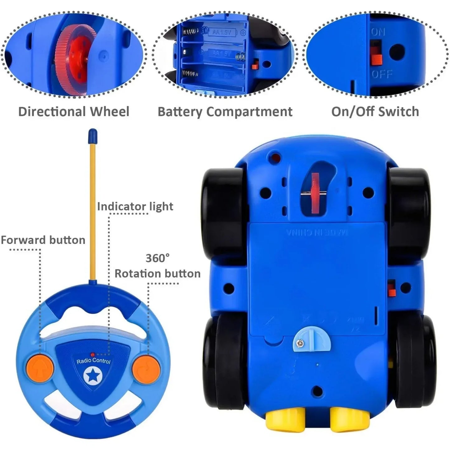 Police Toy Car™ - Merry Racing Fun - Police Toy Car