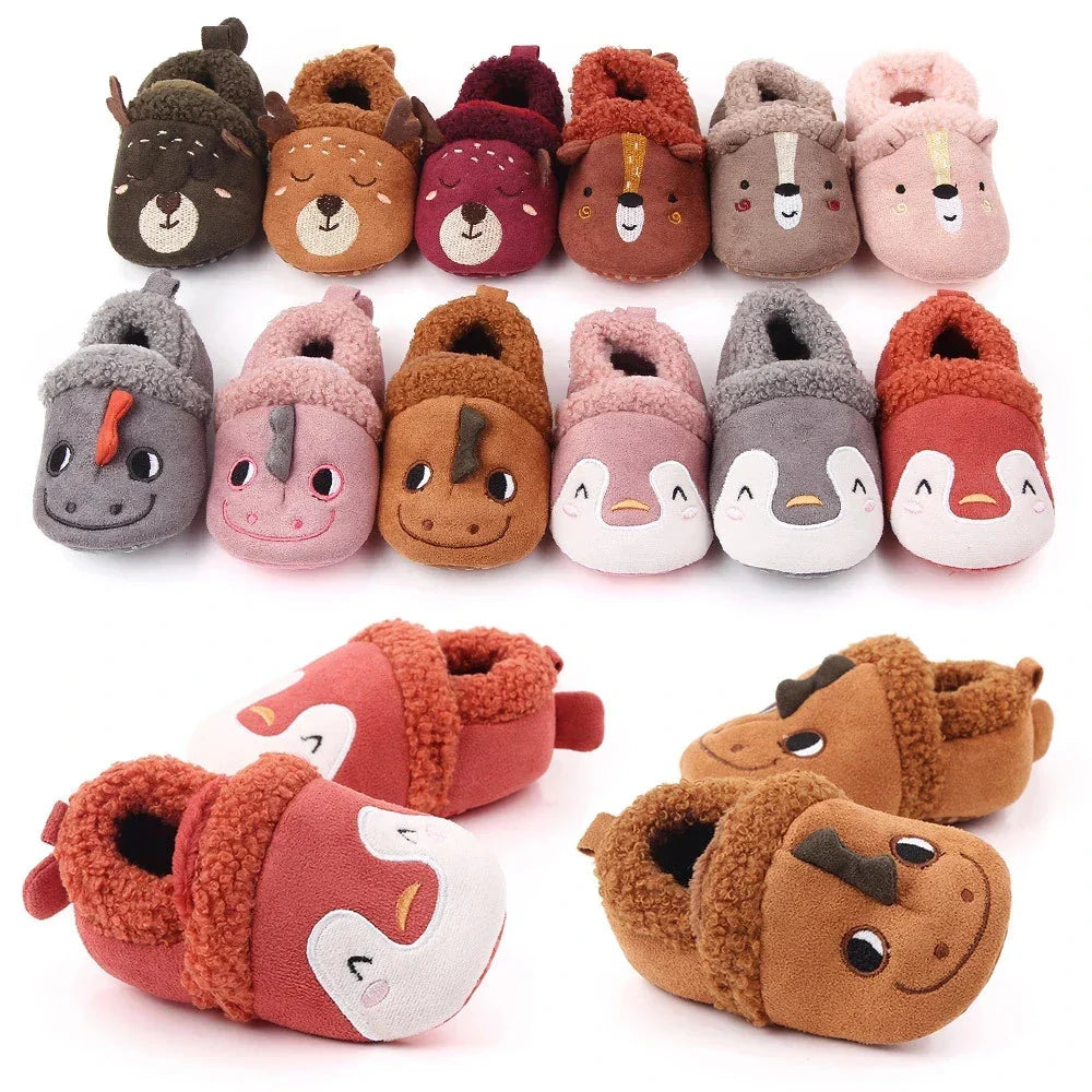 Mini Fashion™ - Kuschelig weiche Tiere - Kleinkind Tier Hausschuhe
