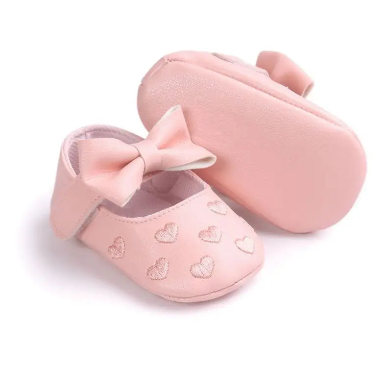 Mini Fashion™ - Åndbart materiale - Baby skridsikre sko