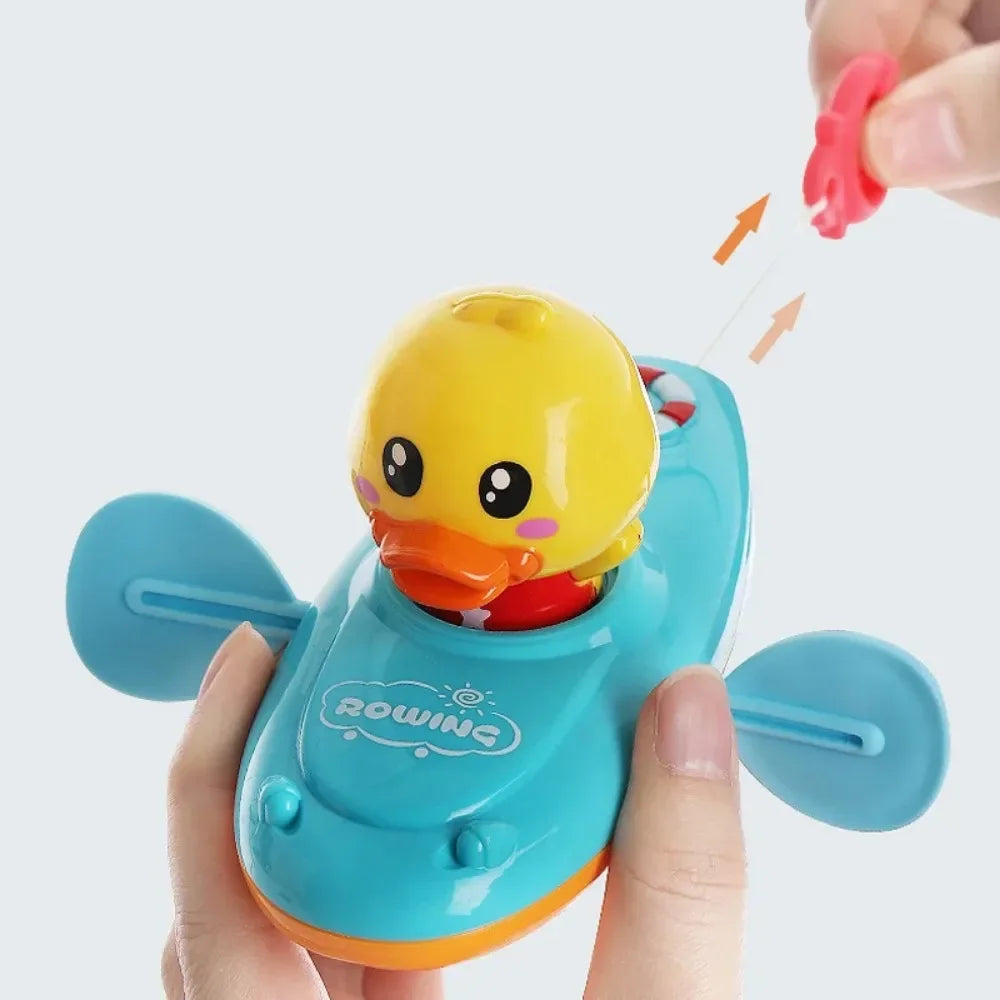 Little Duck Swim™ – Splash Fun Bathing Friend - Rowing rubber duck