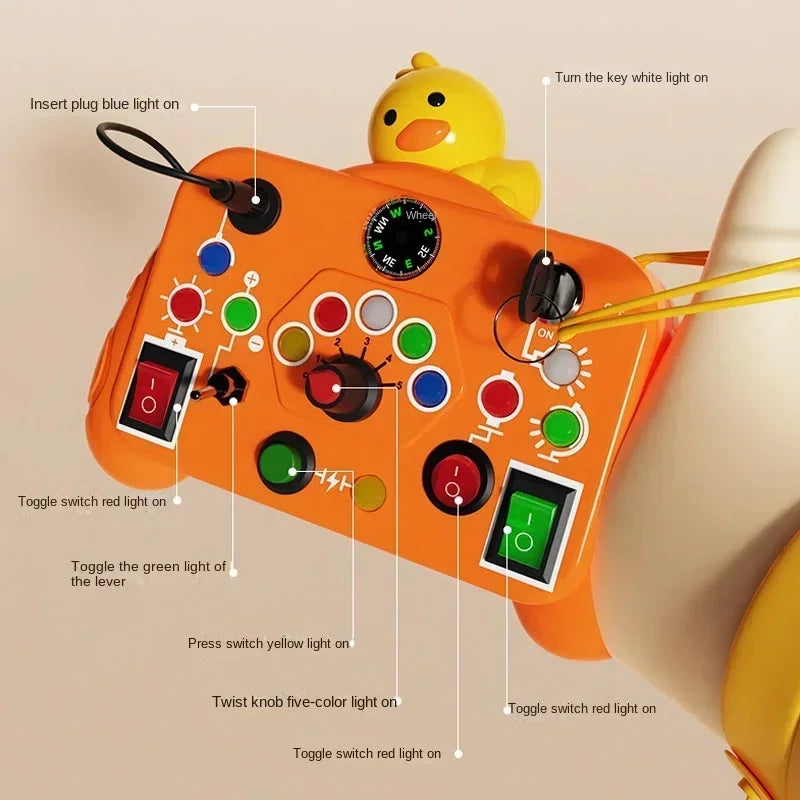 Busy Light Board™ - Light, Sound & Fun - Activity Board