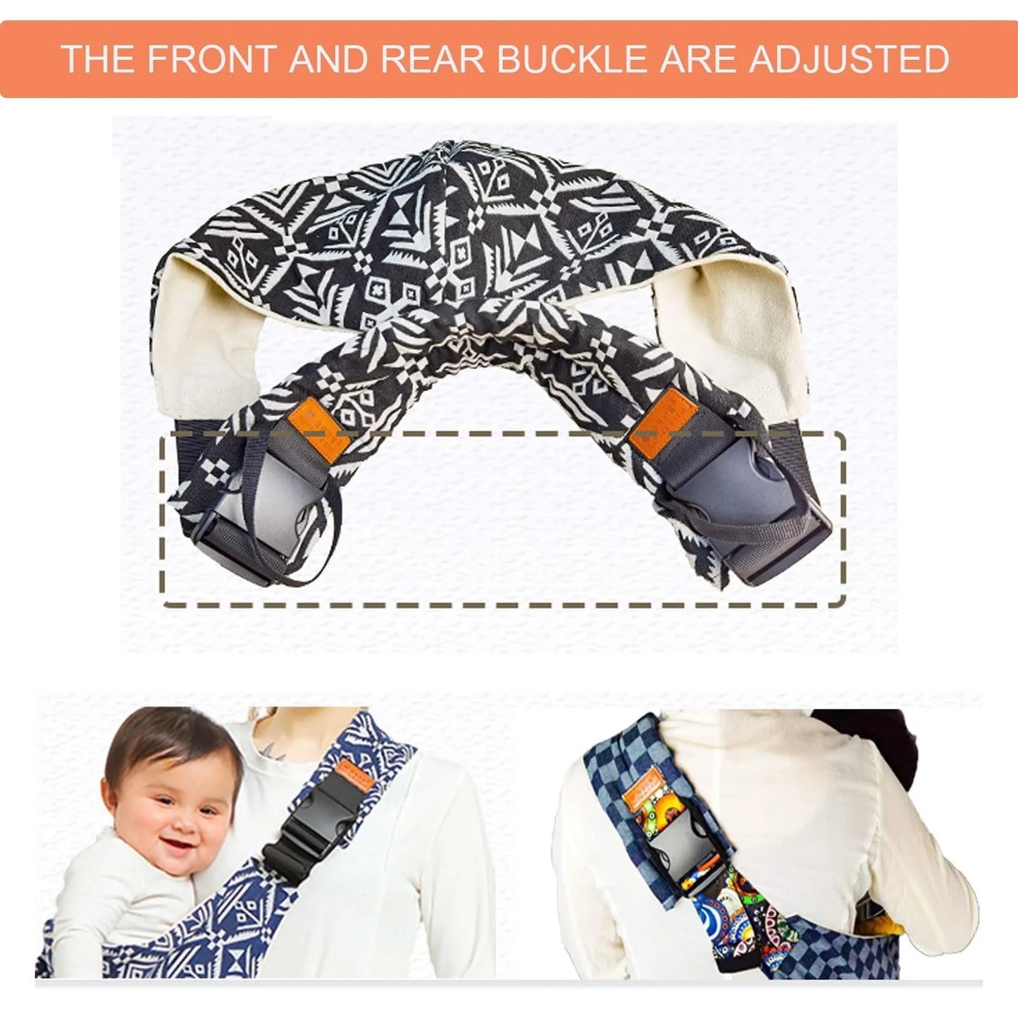 Babytrage Sling™ - Verstellbare Babytrage - Hüfttrage