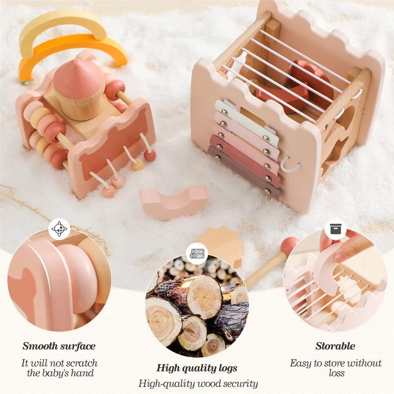 Woods™ - Creative Sound Fun - Wooden Music Tower
