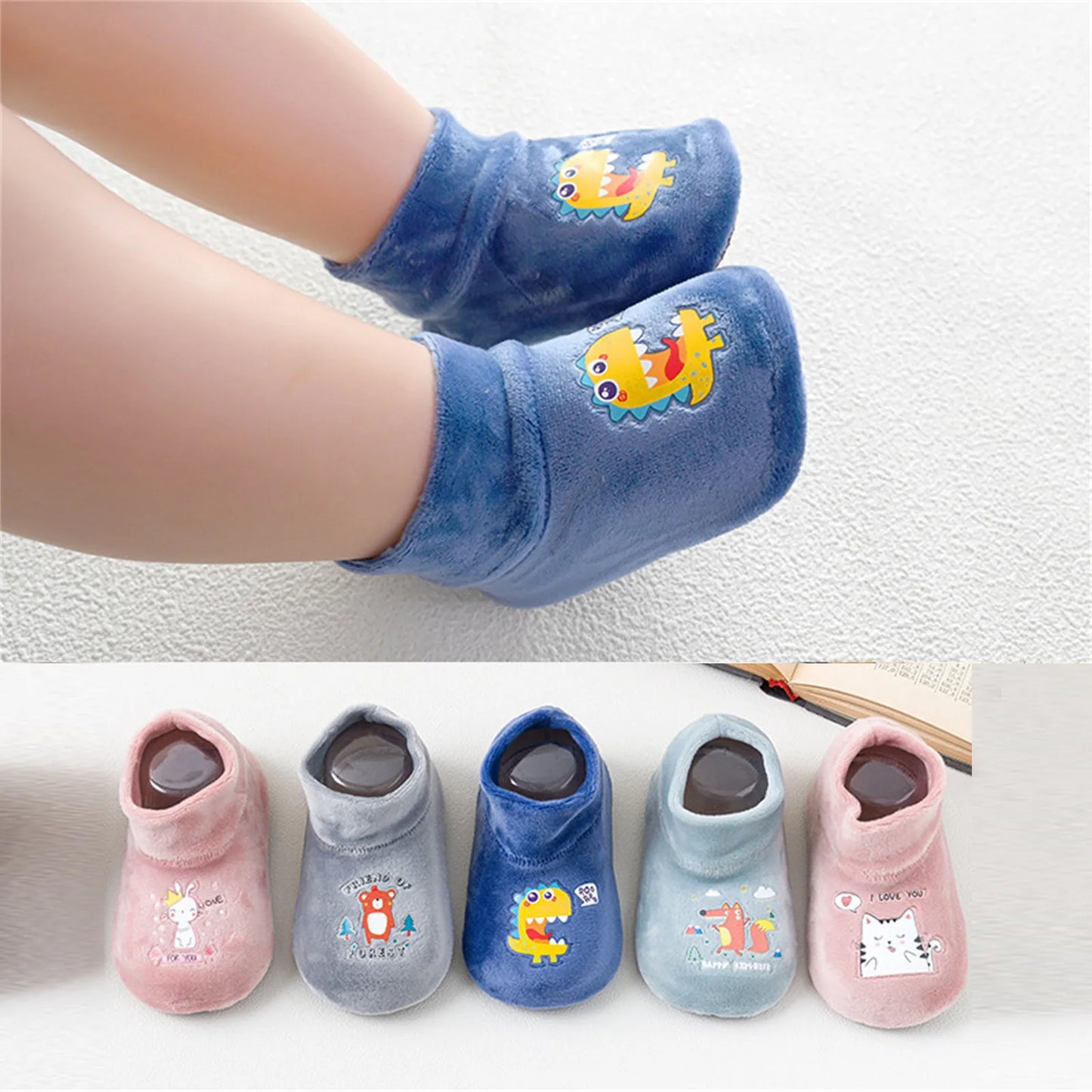 Mini Fashion™ - Anti-Rutsch-Design - Kindersocken-Schuhe