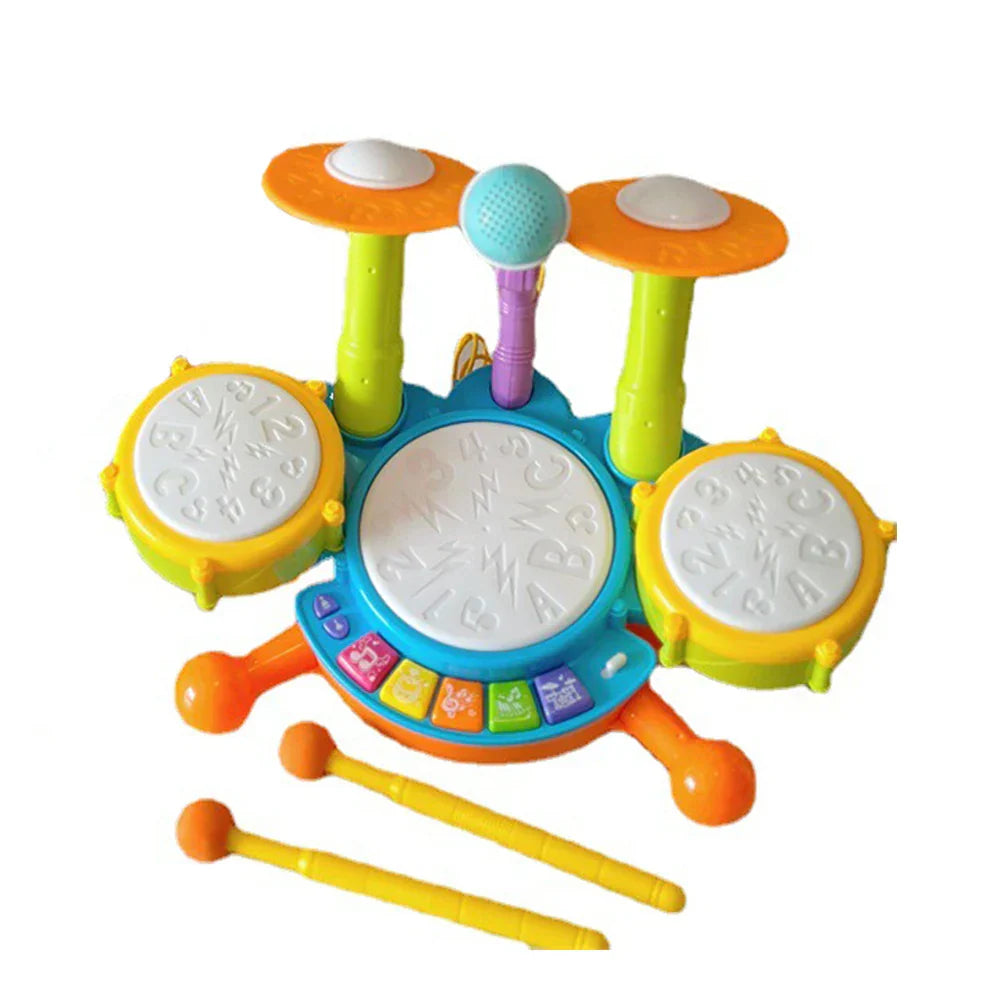 Kids Drumset™ - Kleintjes beginnen - Speelgoed Drumstel