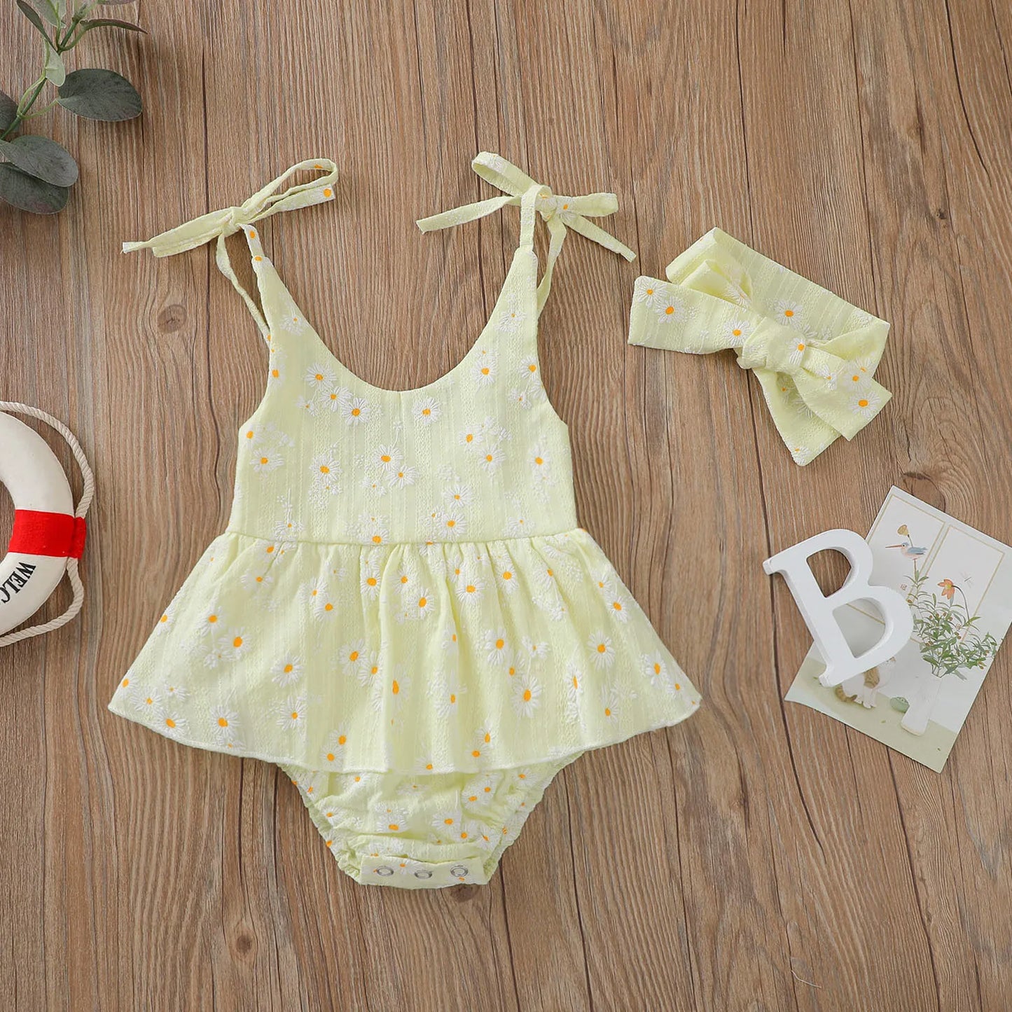 Mini Fashion™ - Summer Dress & Hairband