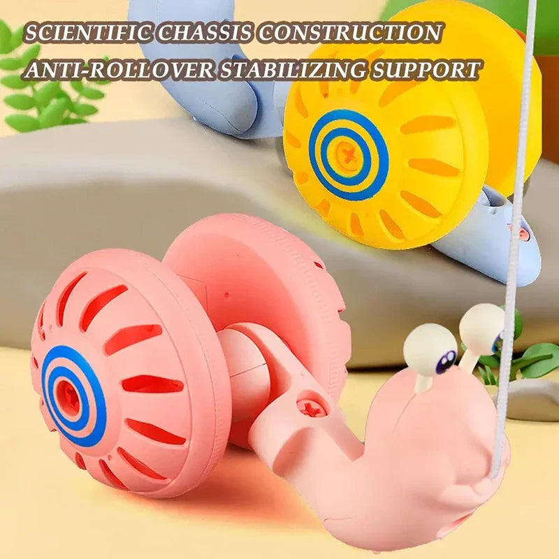 Snail Toy™ - Snail on the go - Walking rope toy