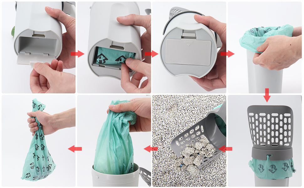 EasyScoop™ | A Clean Litter Tray in One Easy Move